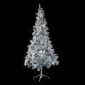 Grote zilveren kerstboom 210cm kopen