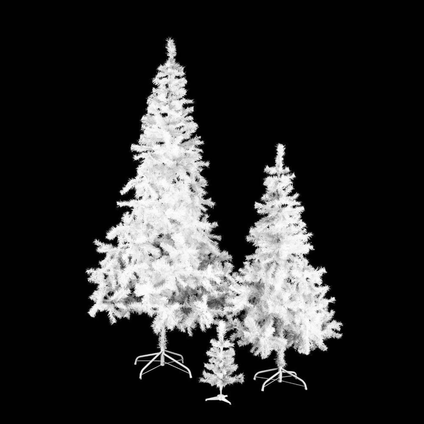 Goedkope witte kerstboom kopen.