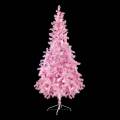 Goedkope roze kerstboom 210cm kopen