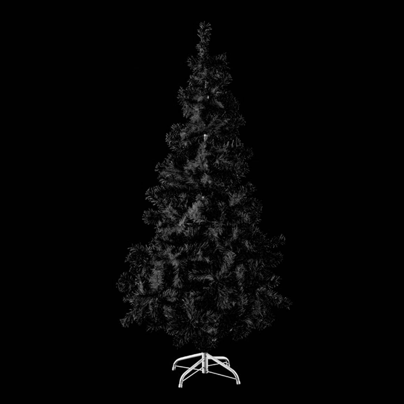 Goedkope zwarte kerstboom 150cm kopen