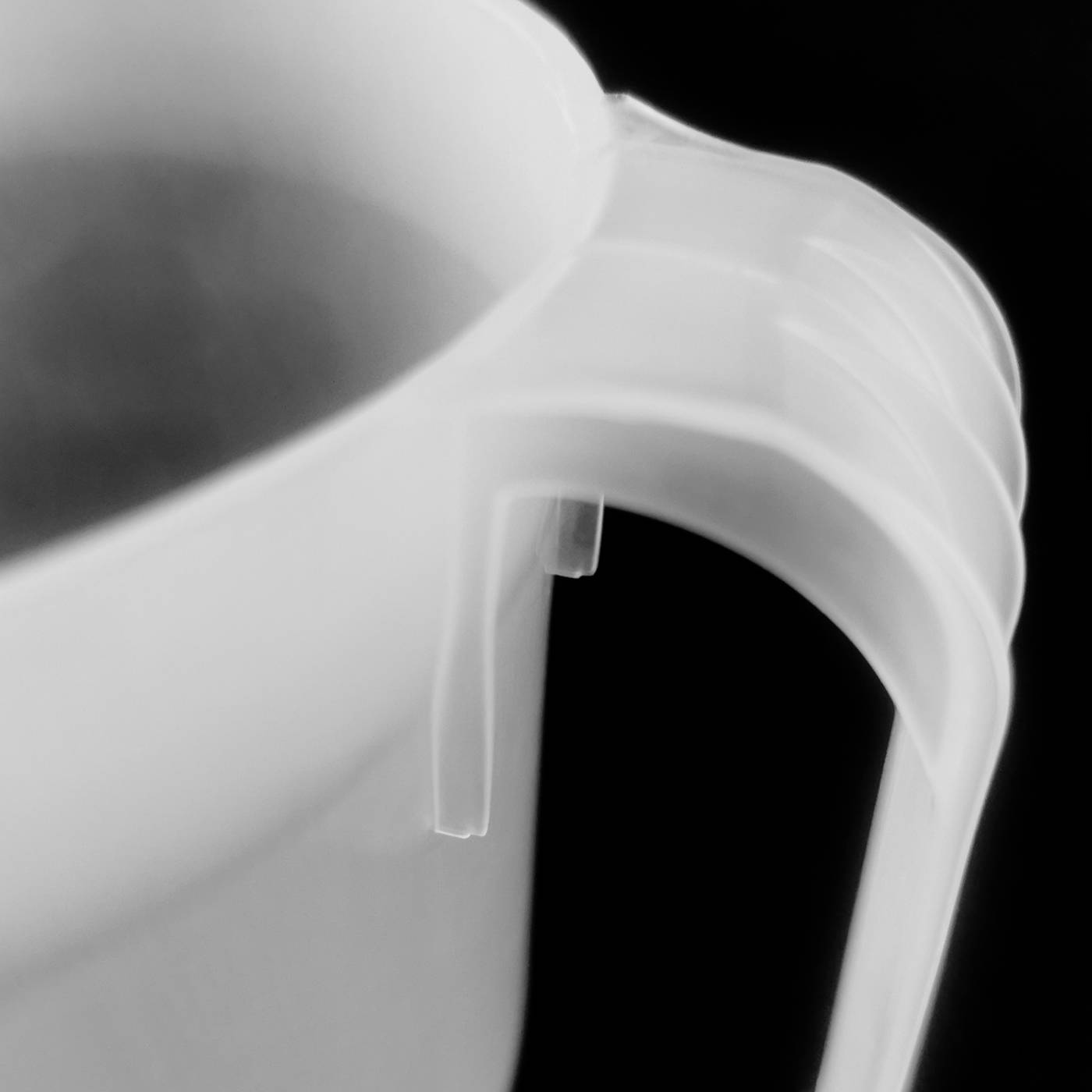 Kunststof pitchers 1 liter economy transparant