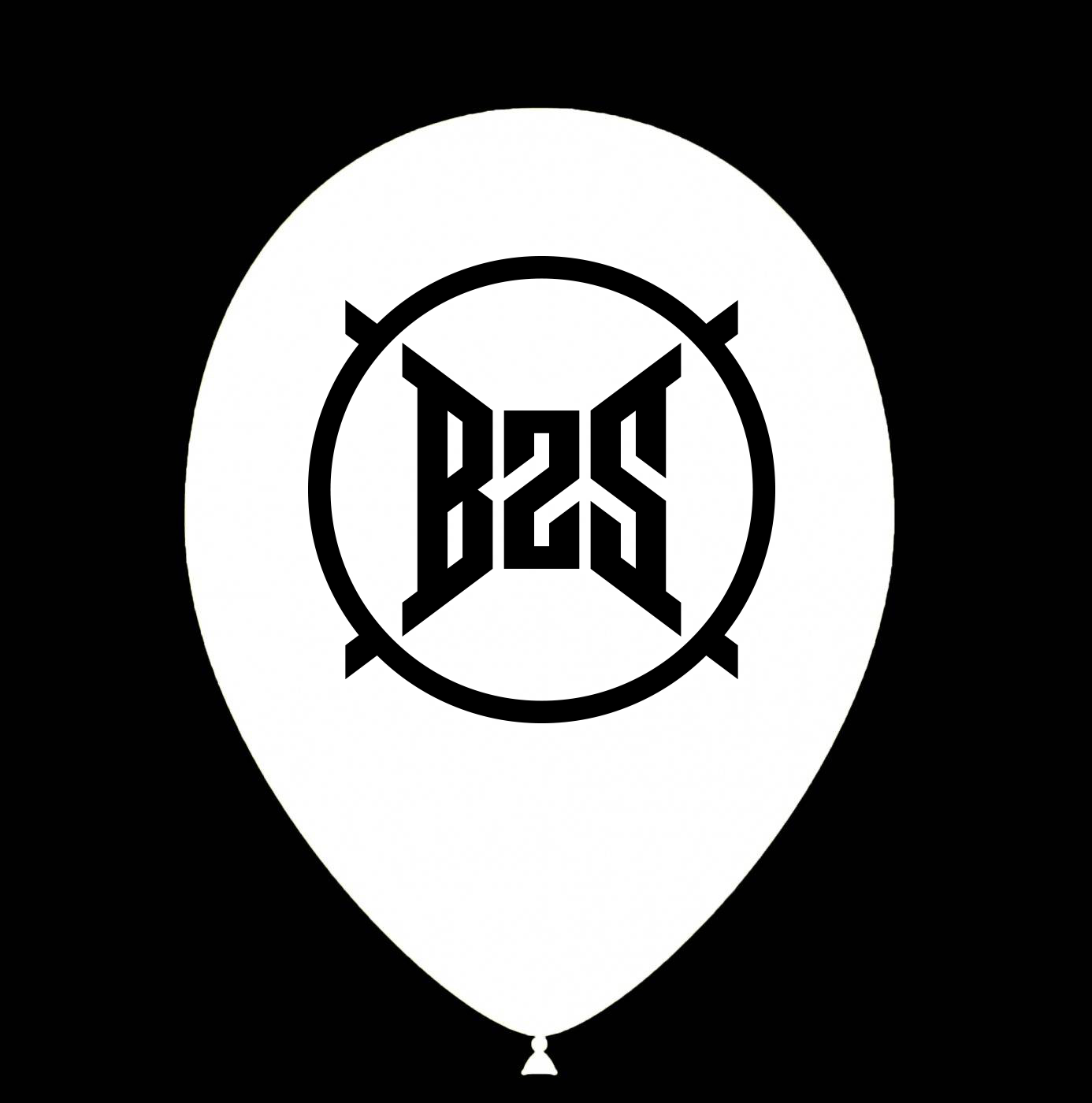 Witte ballonnen bedrukken