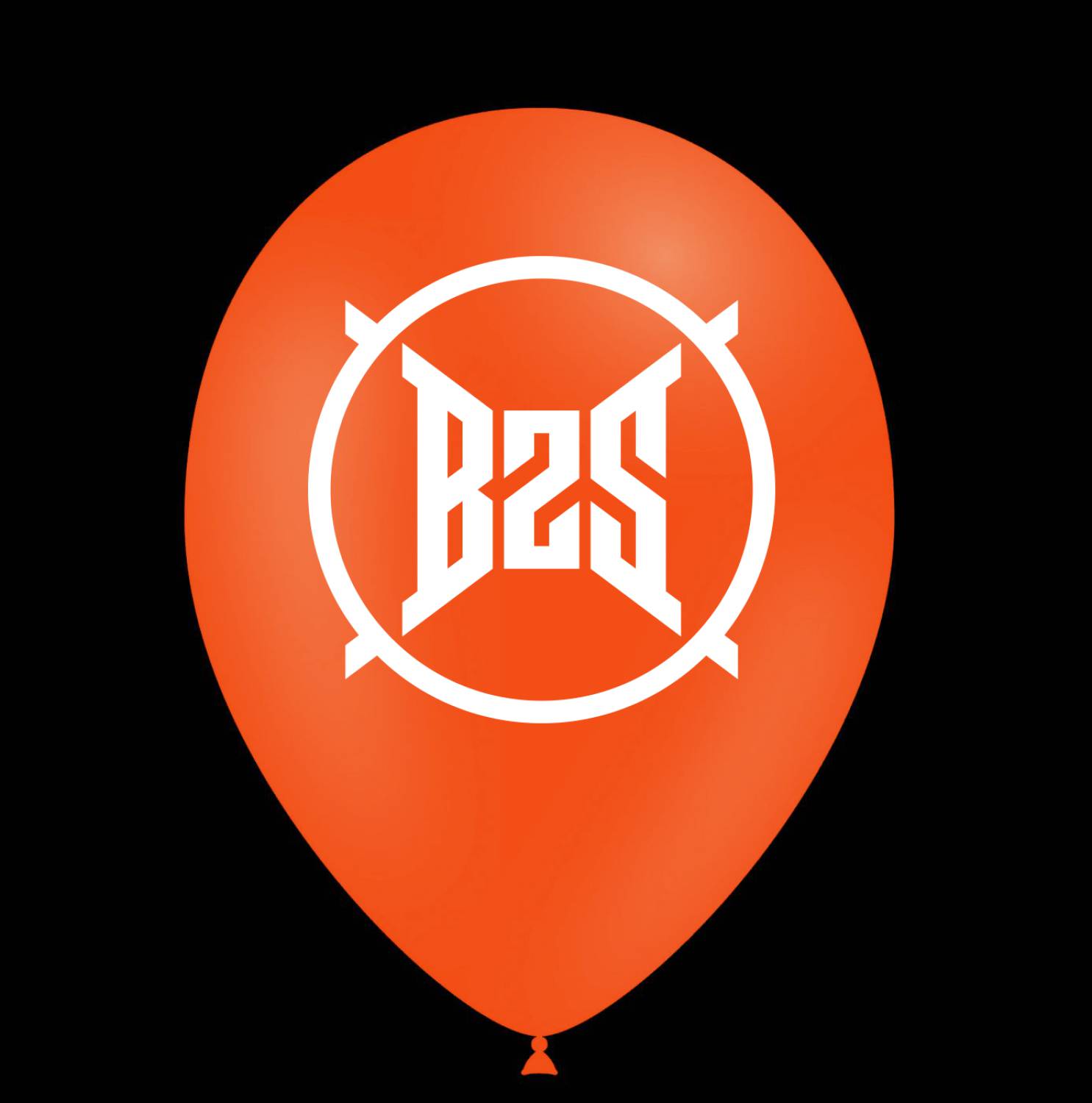 Oranje ballonnen bedrukken