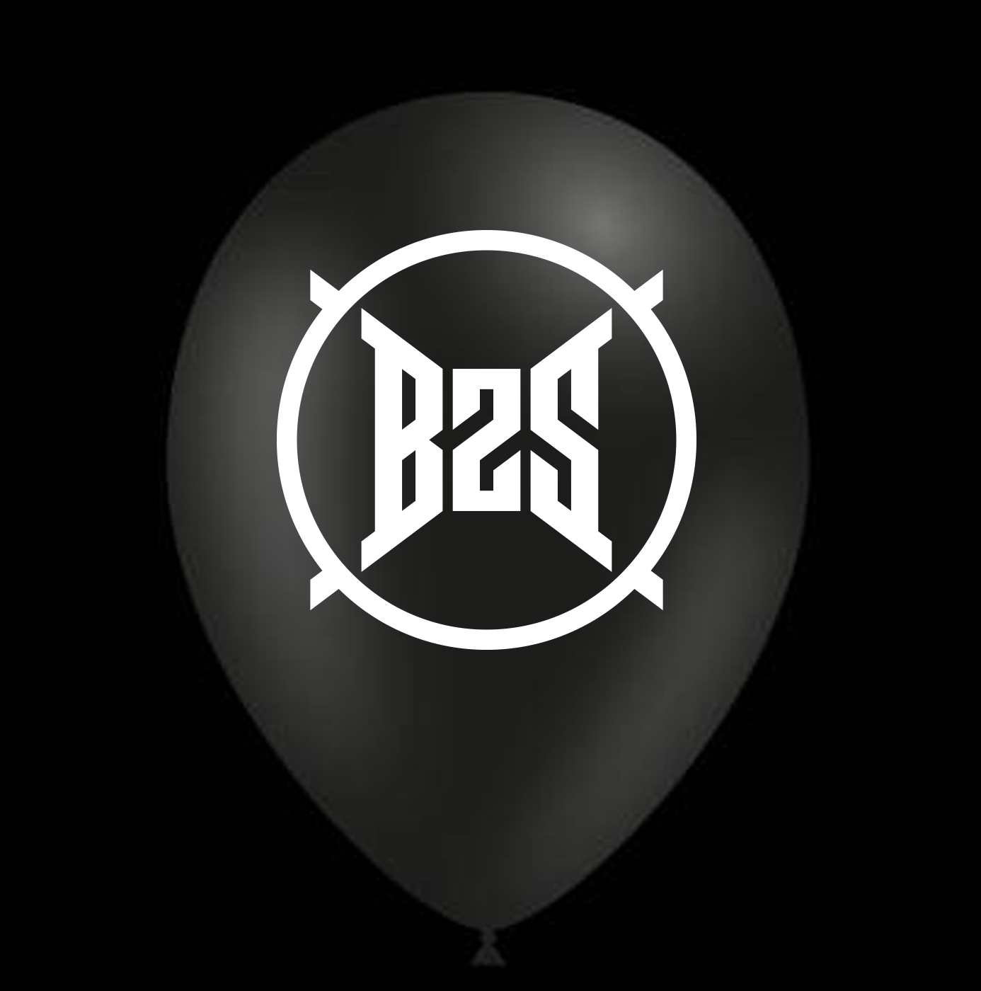 Zwarte ballonnen bedrukken