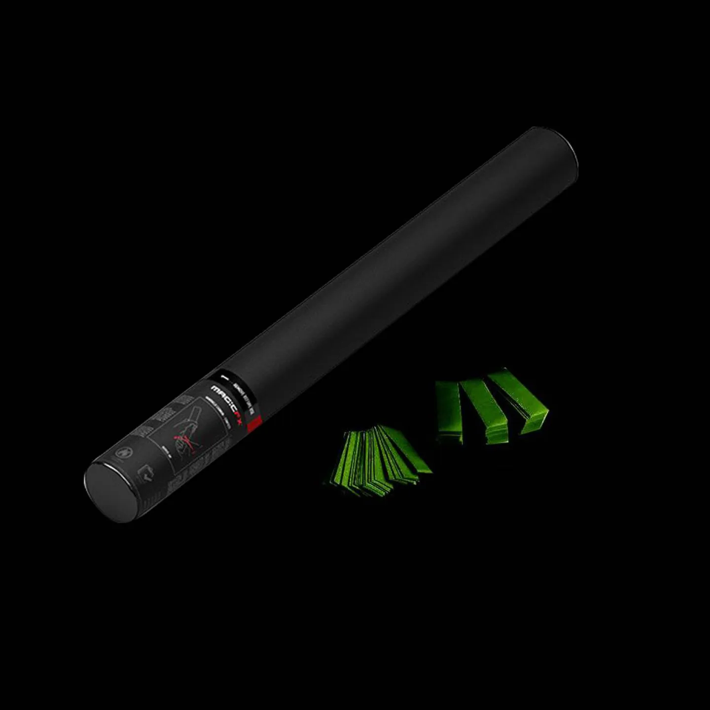 Confetti kanon MagicFX donker groen.