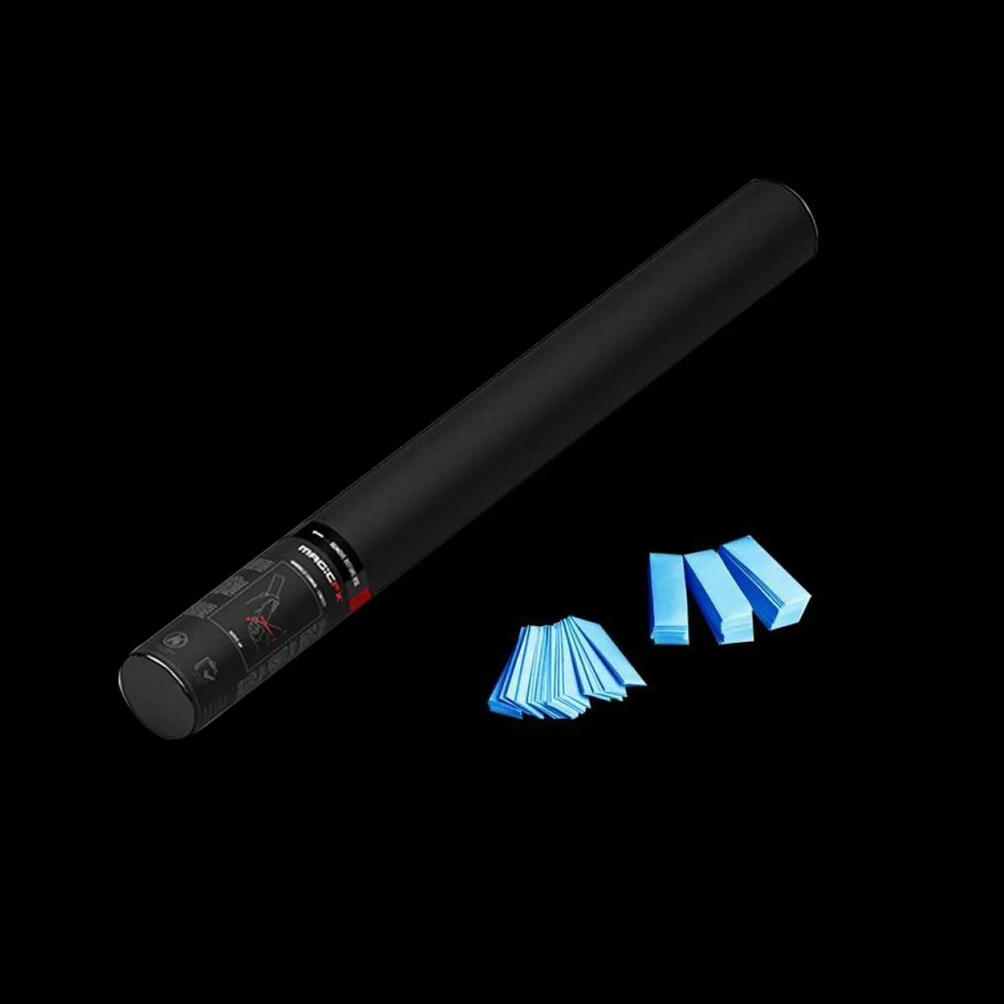 MagicFX confetti shooter licht blauw.