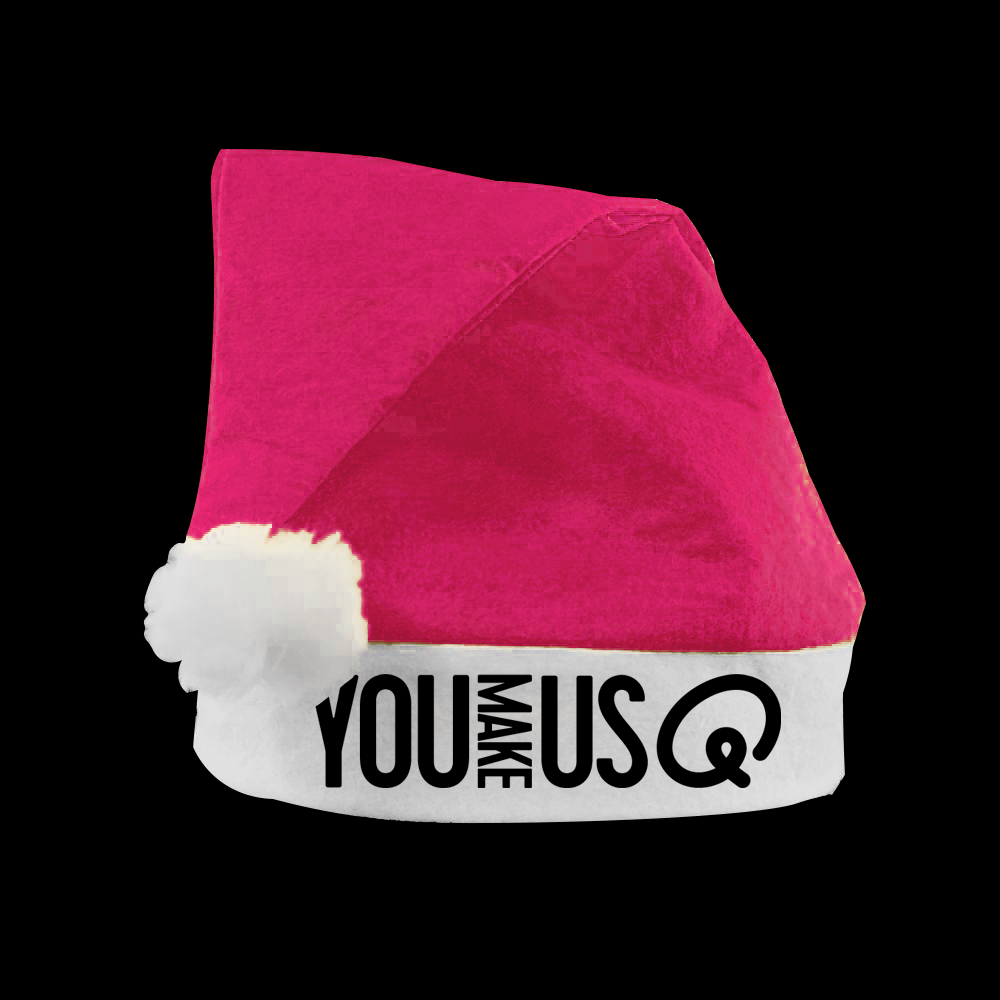 kerstmutsen bedrukken roze kopen