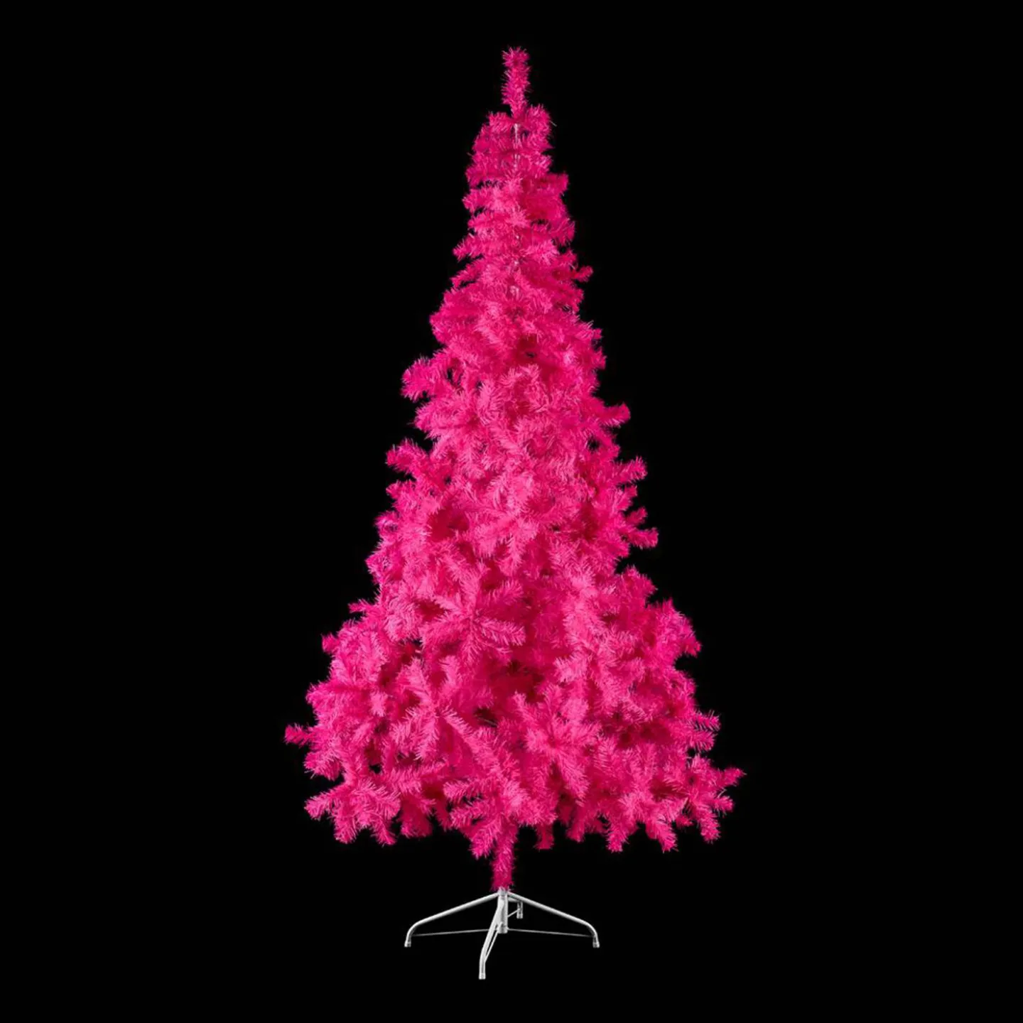 Fuchsia kerstboom 180cm.