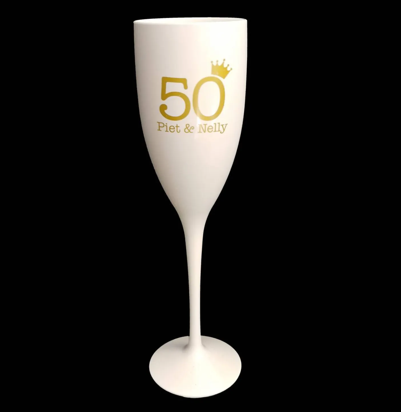 kunststof champagneglazen 15cl wit goedkoop.