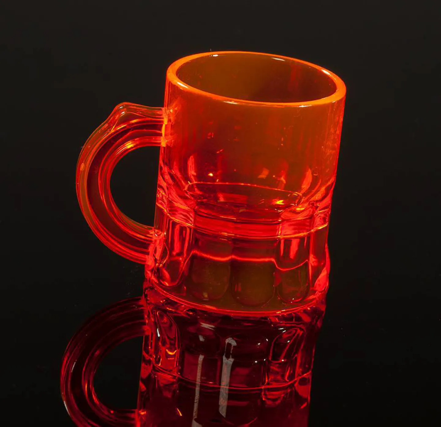 Shotglaasjes fluoriserend oranje 2,5cl kopen.