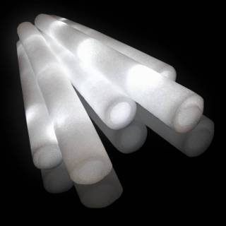 Witte foam sticks kopen