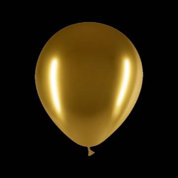 Gouden ballonnen chrome kopen