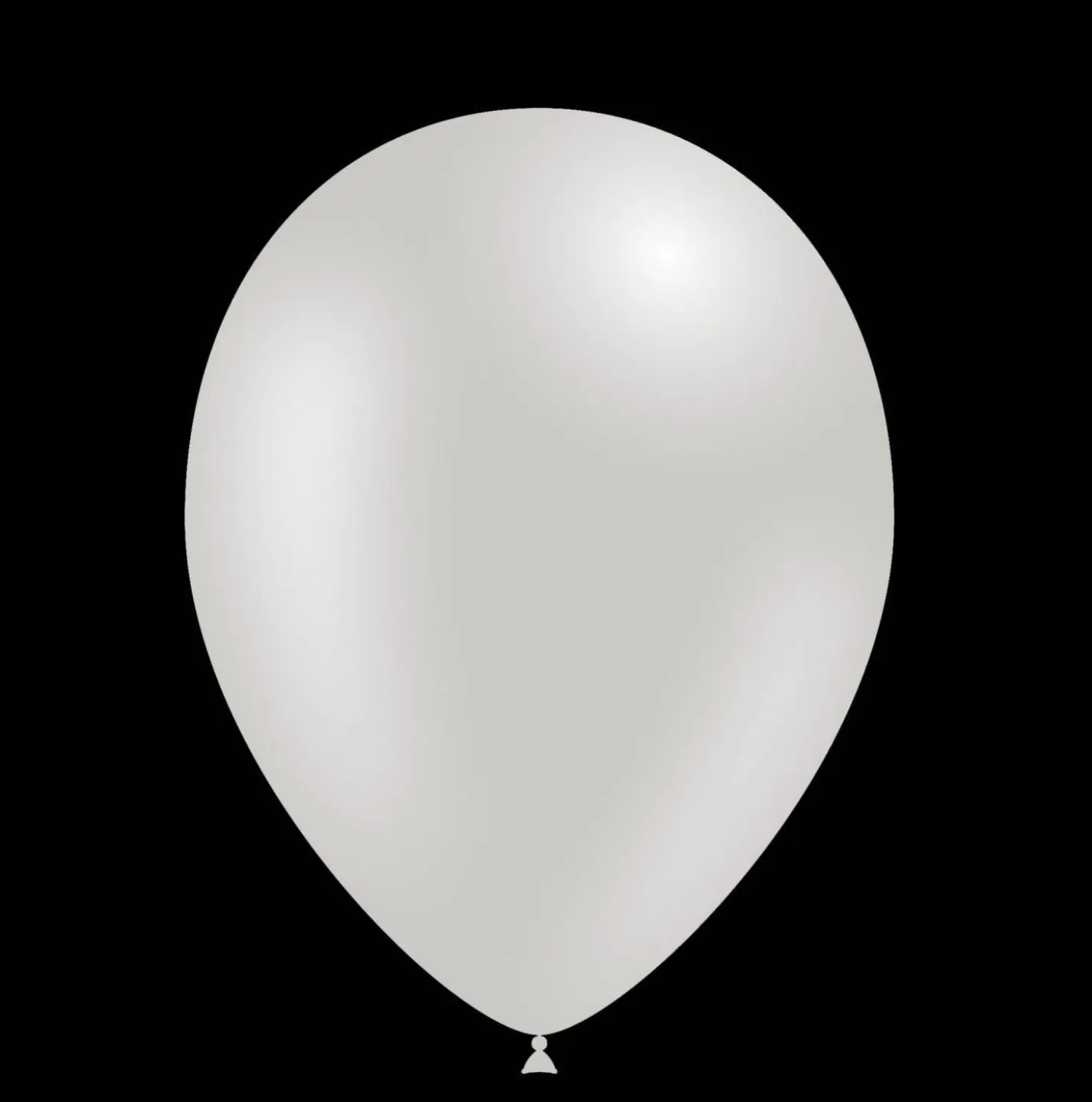 Zilveren ballonnen bestellen.