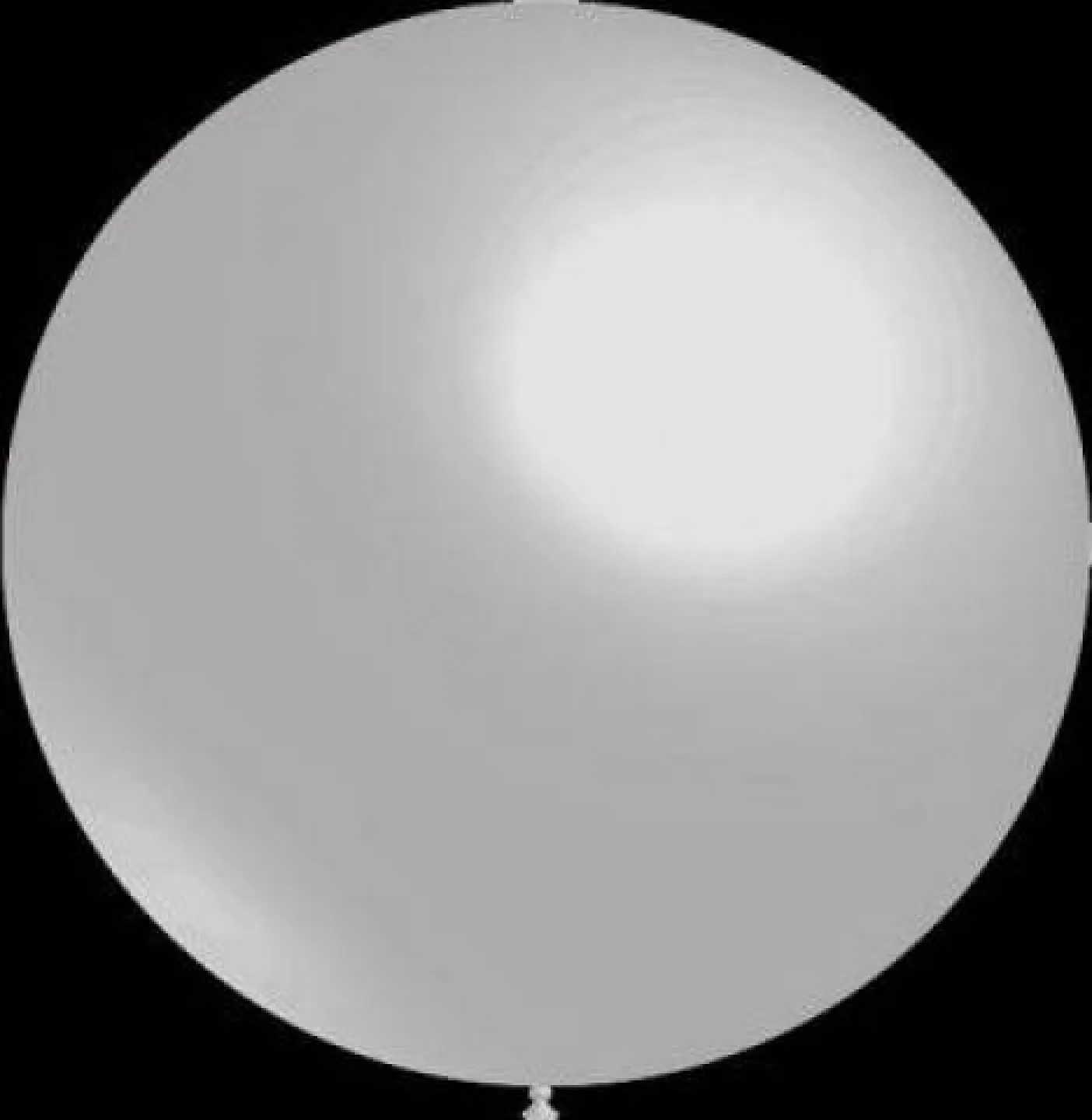 Zilveren ballonnen 87cm bestellen.