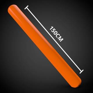Oranje opblaas noodle - 150cm kopen