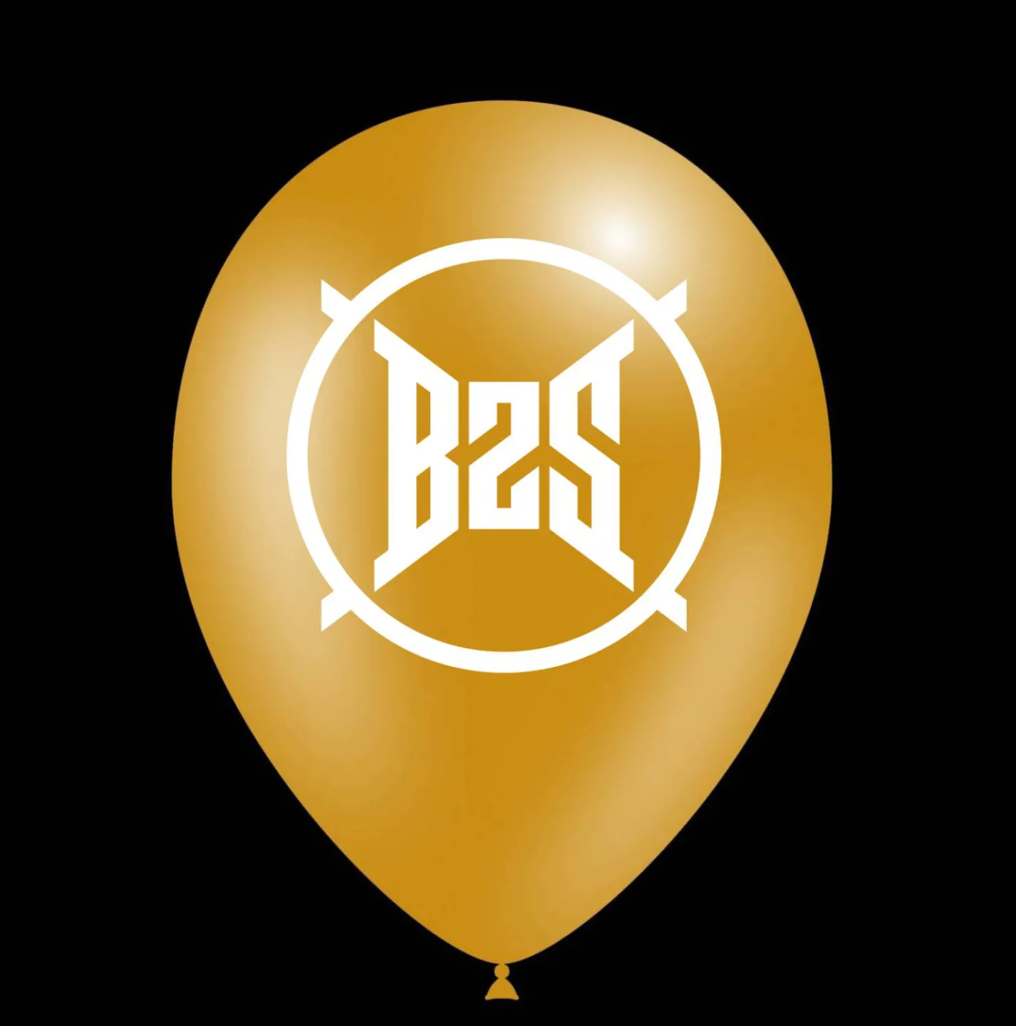 Gouden ballonnen bedrukken.