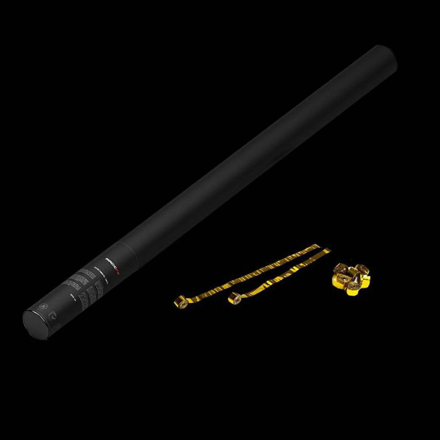 Gouden streamer kanon 80cm handmatig.
