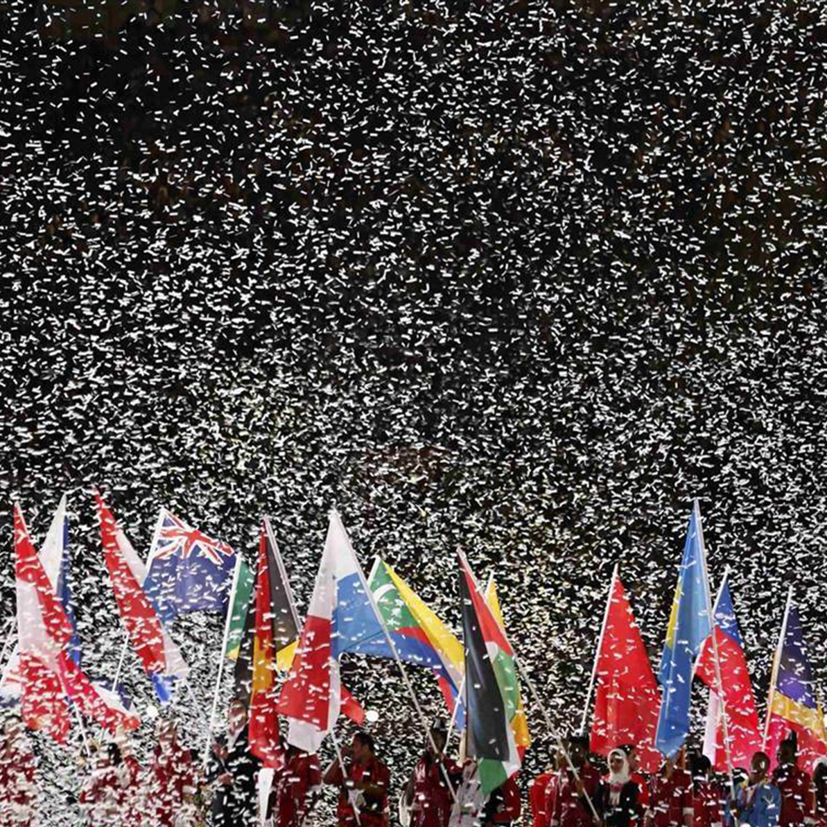 Zwarte confetti kopen
