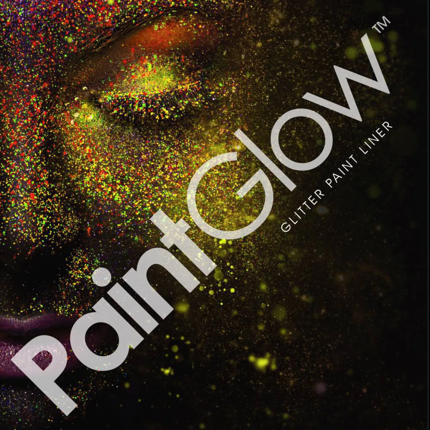 Gouden glitter make up stift 2.