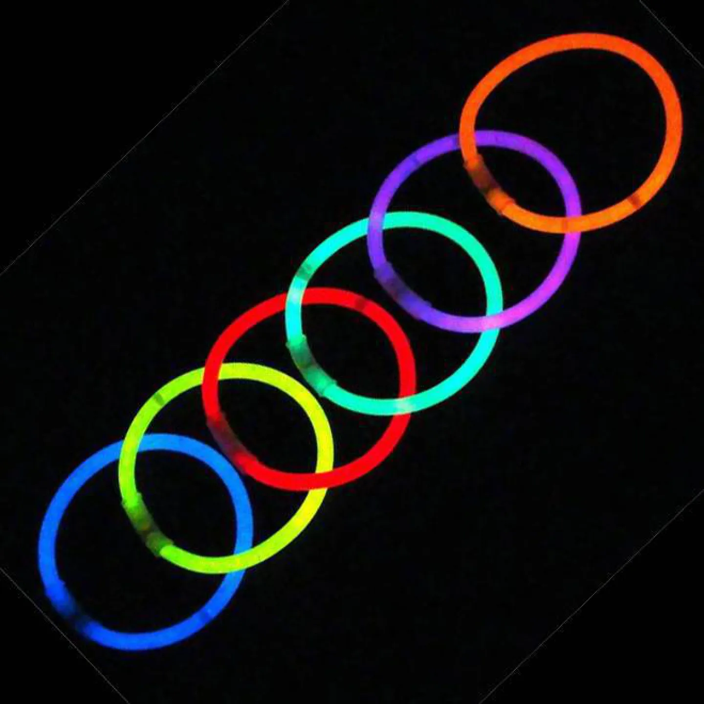 Glow sticks regenboog 2.