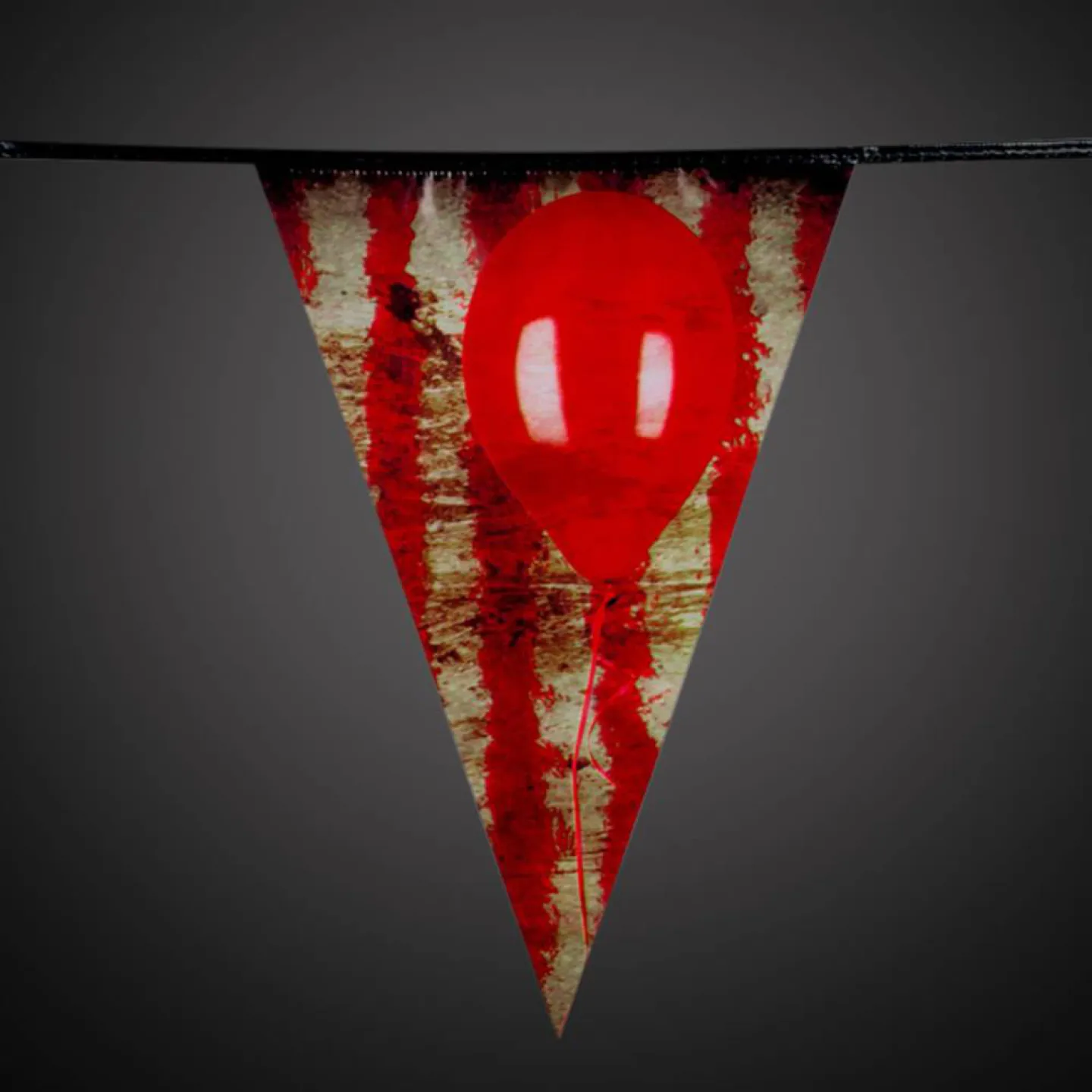 Halloween decoratie Vlaggen clown.