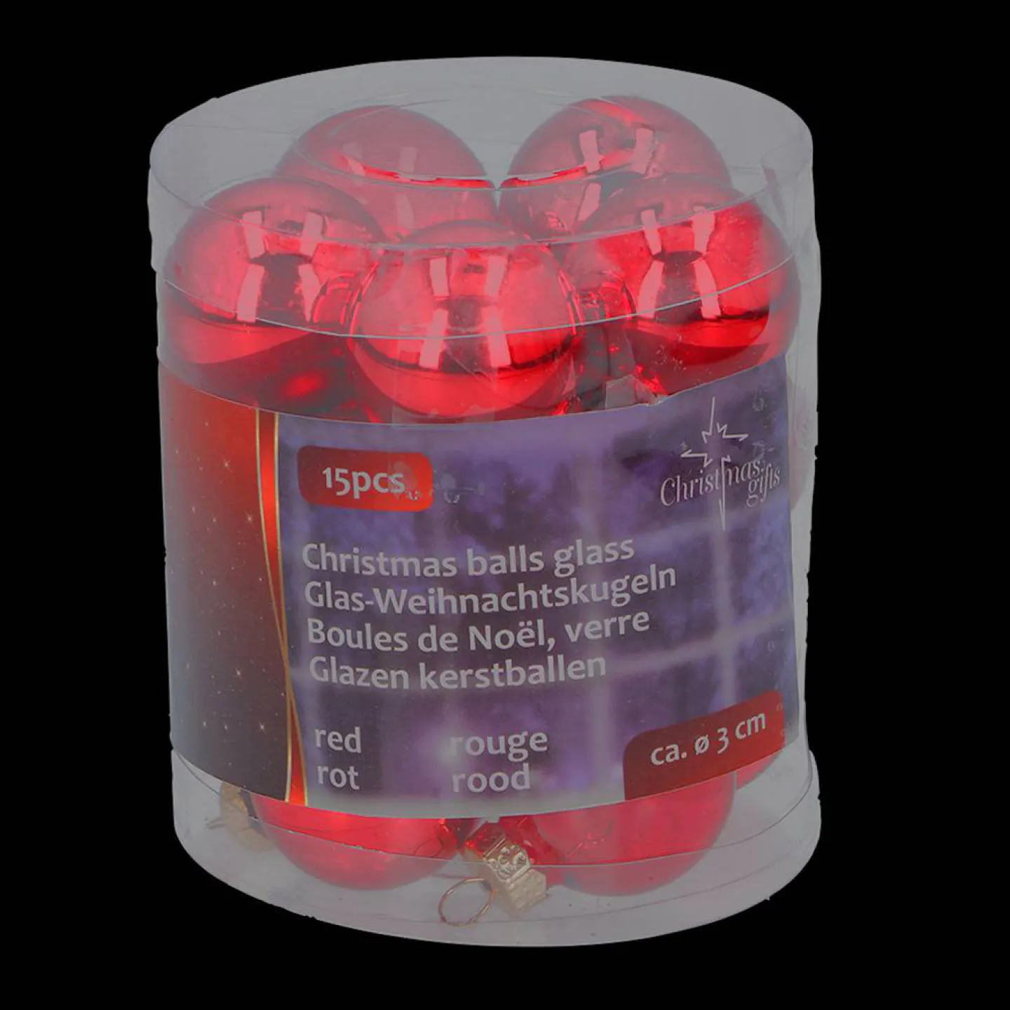 Rodee kerstballen 15stuks kopen.