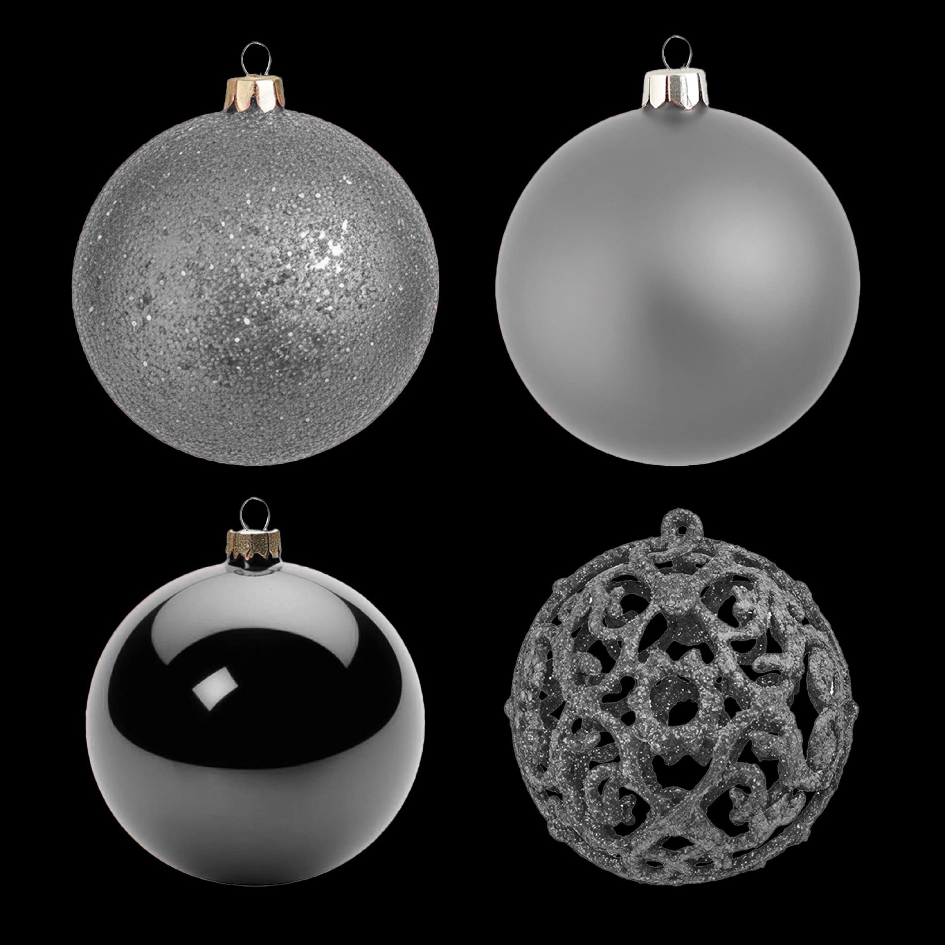 Zilveren kerstballen 100 stuks bestellen