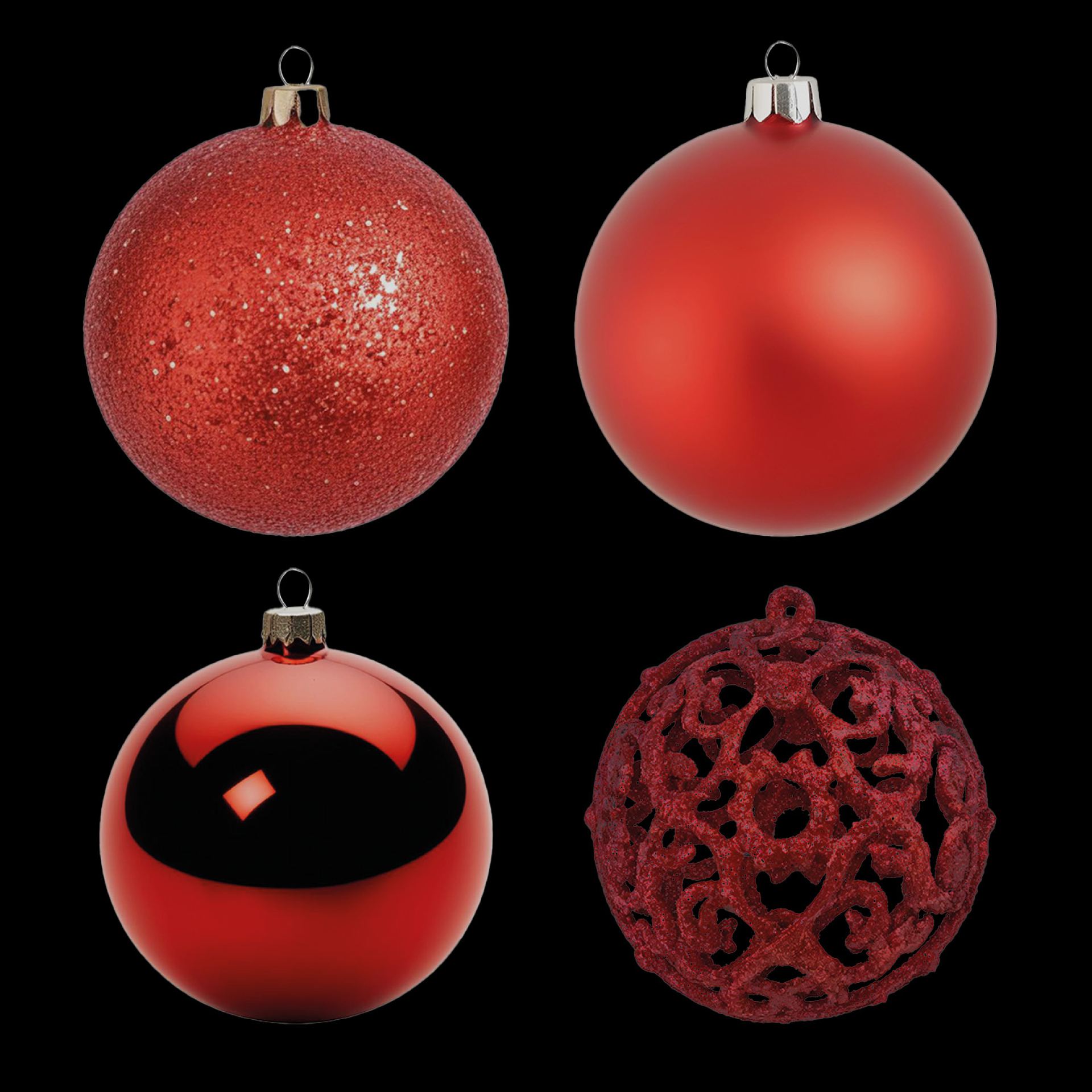 Rode kerstballen 100 stuks kopen