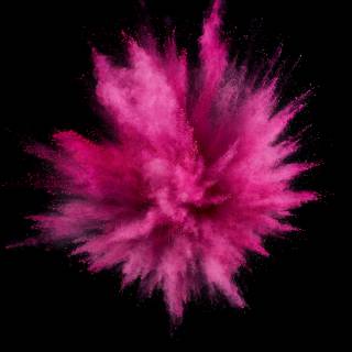 gender reveal roze poeder brandblusser