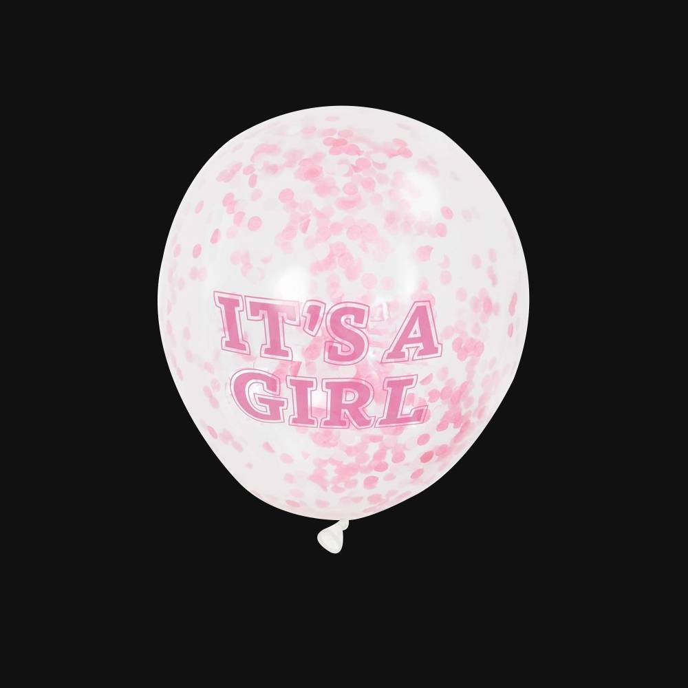 confetti ballonnen gender reveal