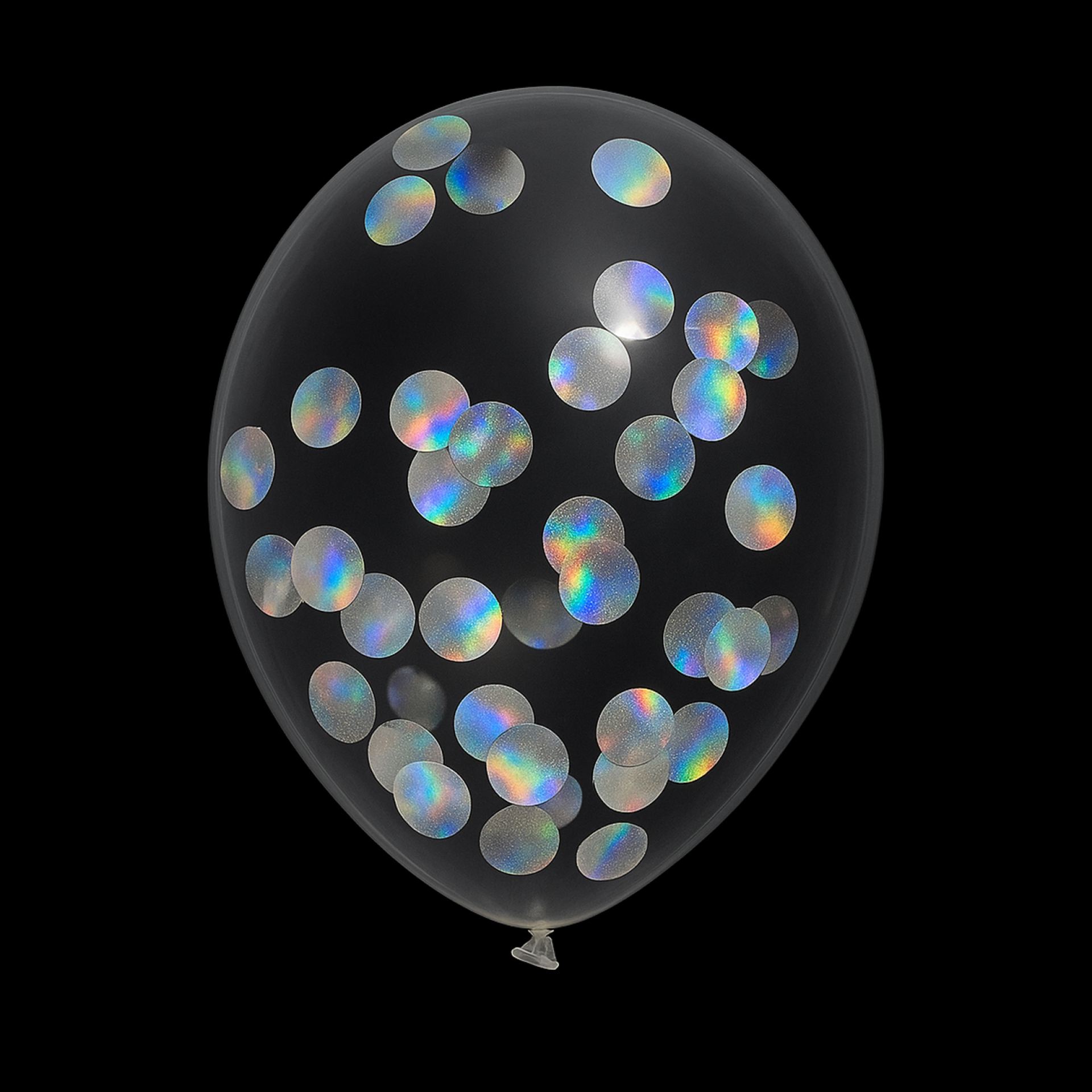 Confetti ballonnen metallic confetti 30cm