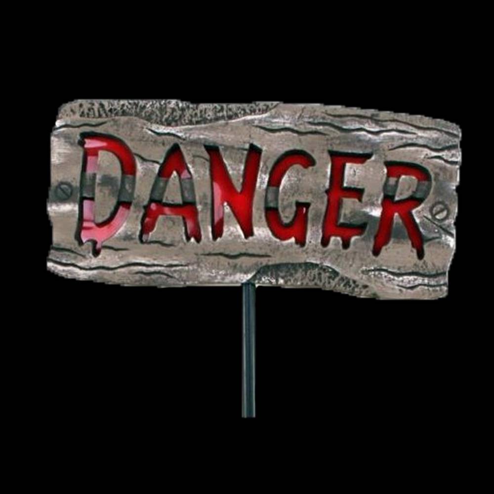 Halloween bord Danger