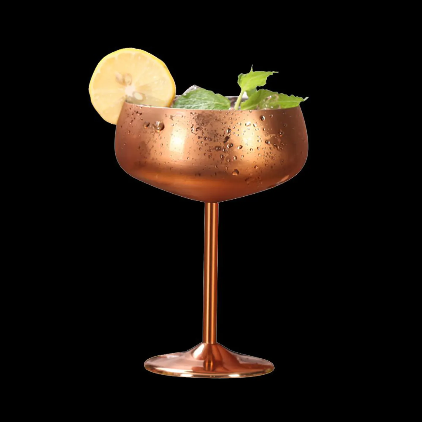 online RVS cocktailglazen kopen.