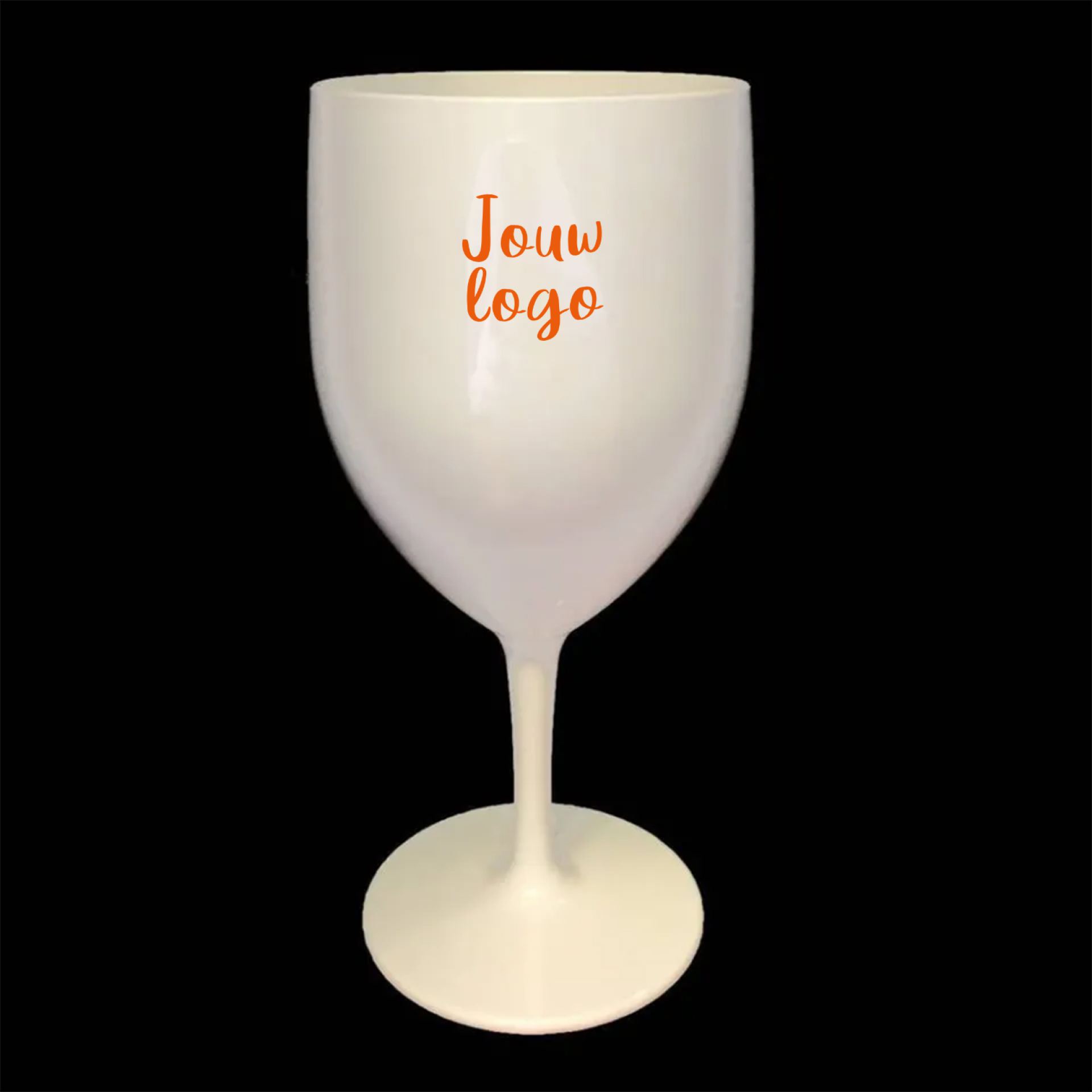 Wijnglazen bedrukken wit - 27cl