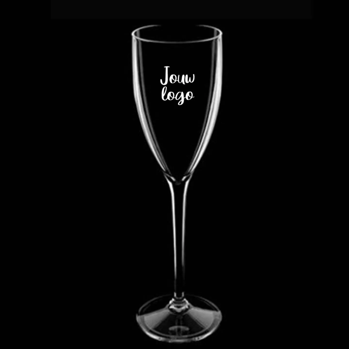Champagneglazen bedrukken 15cl.