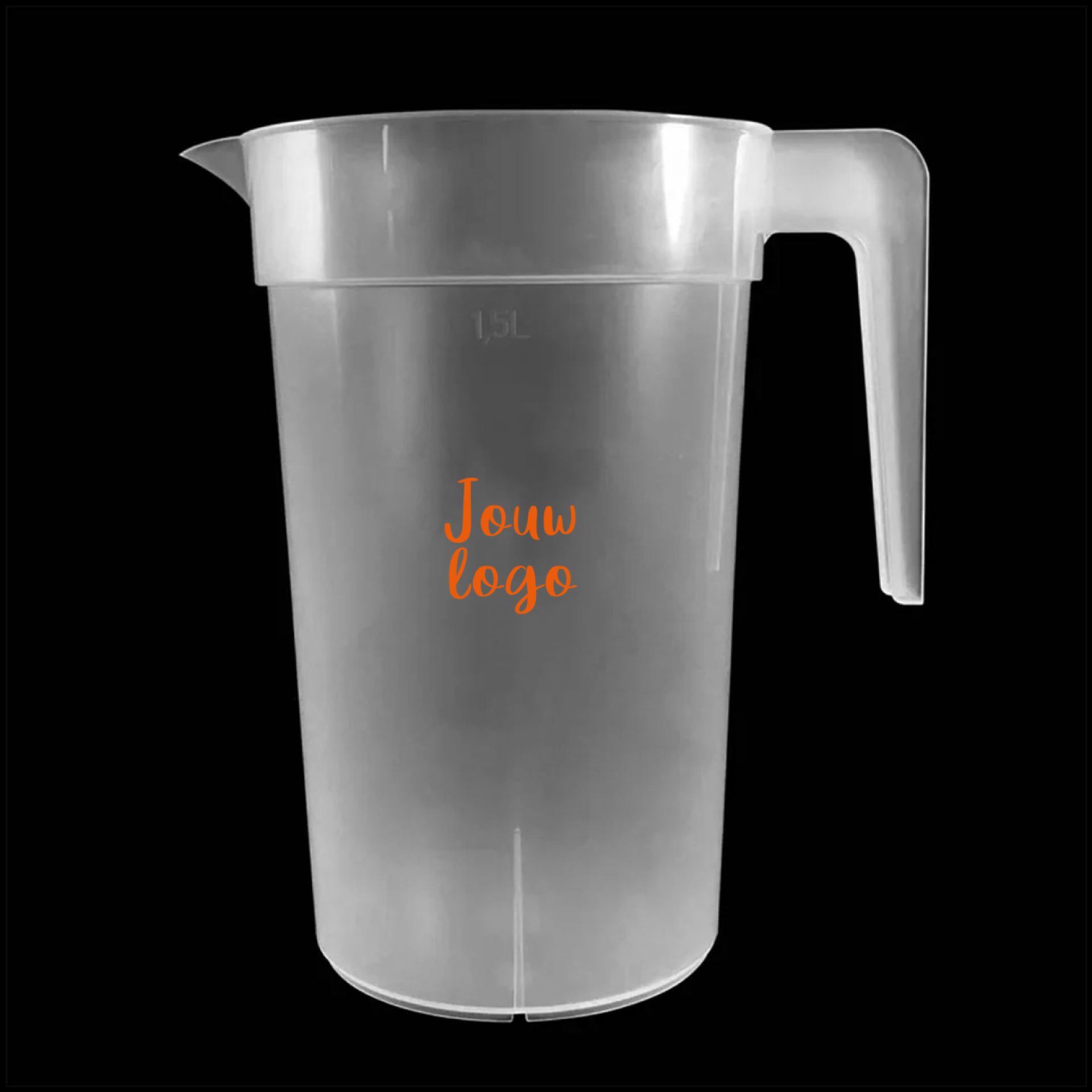 Pitchers bedrukken economy 1,5L met logo