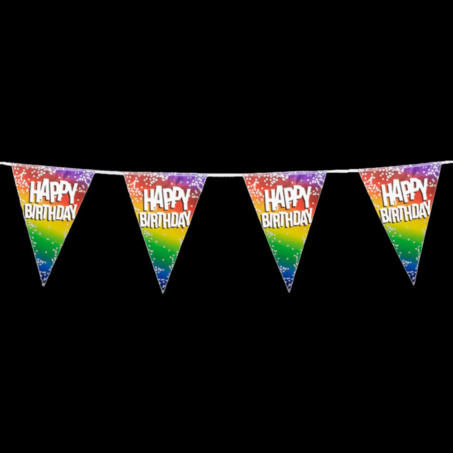 folie vlaggenliijn happy birthay kopen.