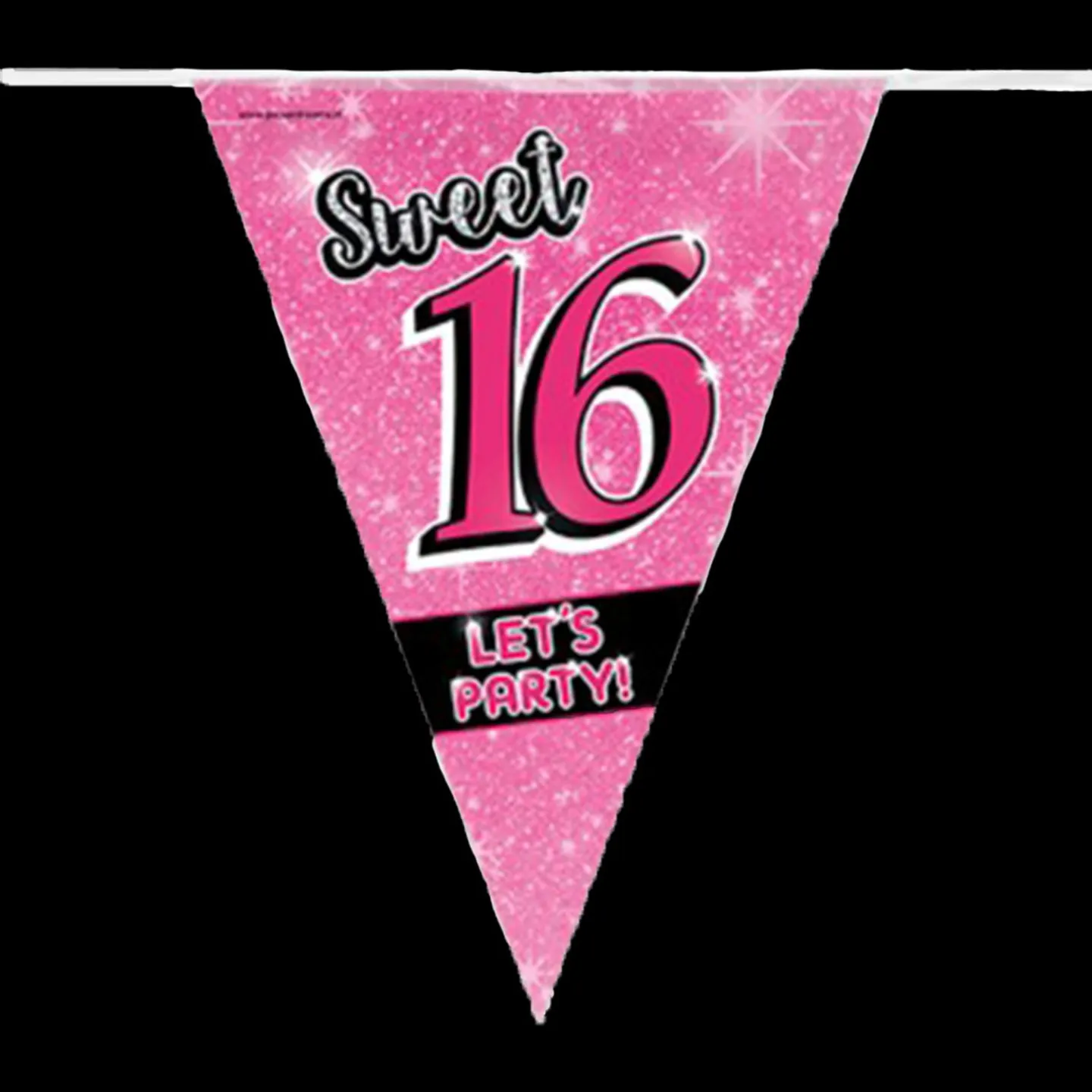 vlaggenlijn sweet 16.