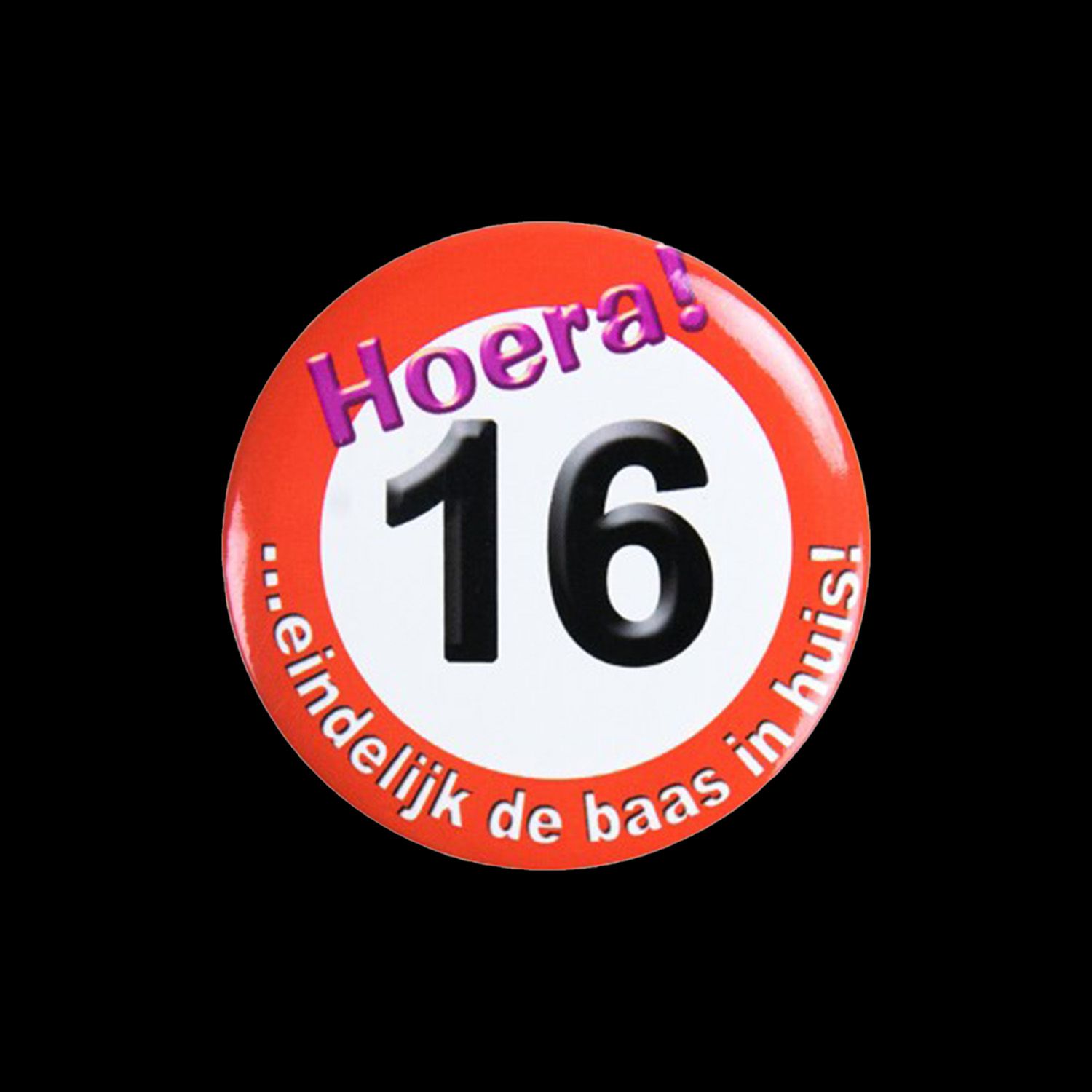 button hoera 16