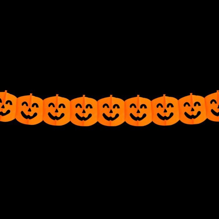 Halloween slinger pompoen slinger