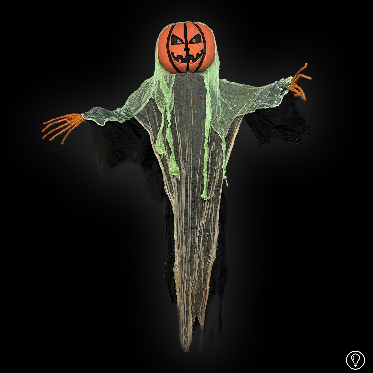Halloween hangdecoratie pompoengeest