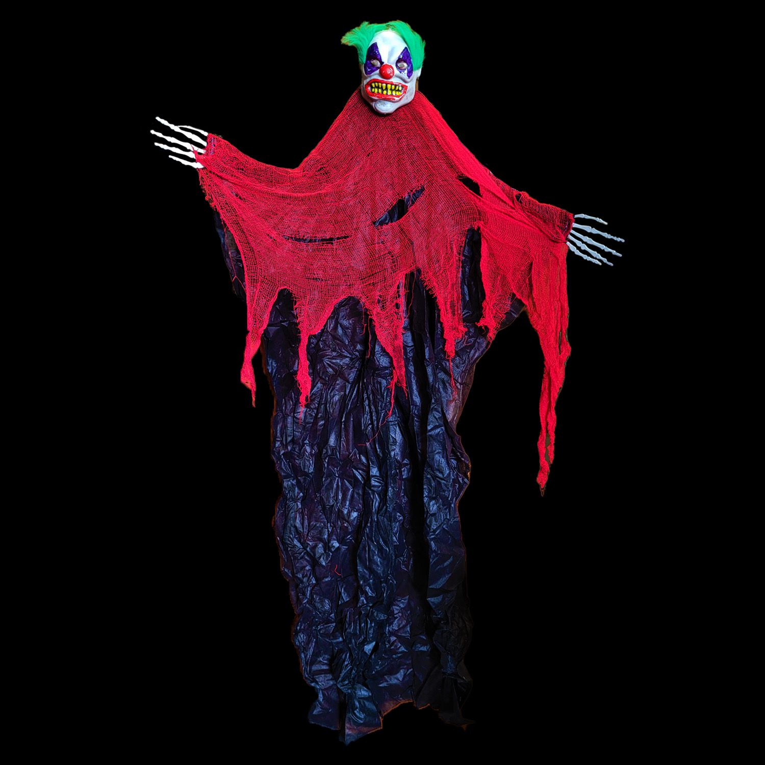Halloween hangdecoratie clown 213cm
