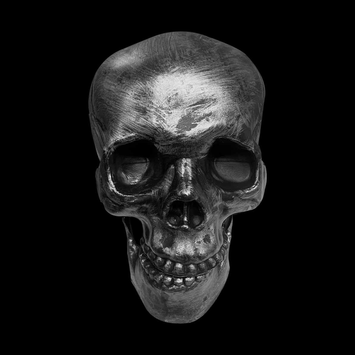 Halloween schedel zilver kopen