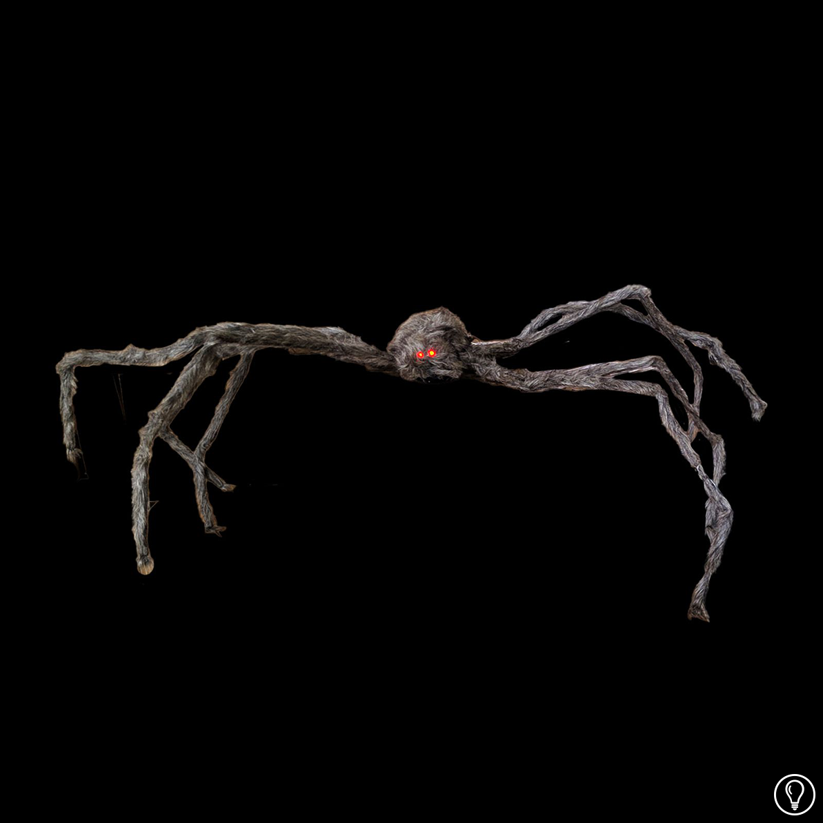 Halloween spin met LED 200cm