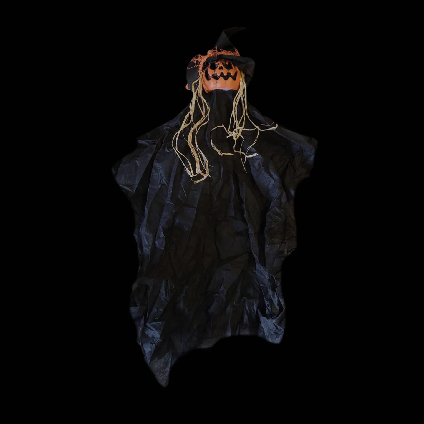 Halloween pompoengeest op stok 107cm.