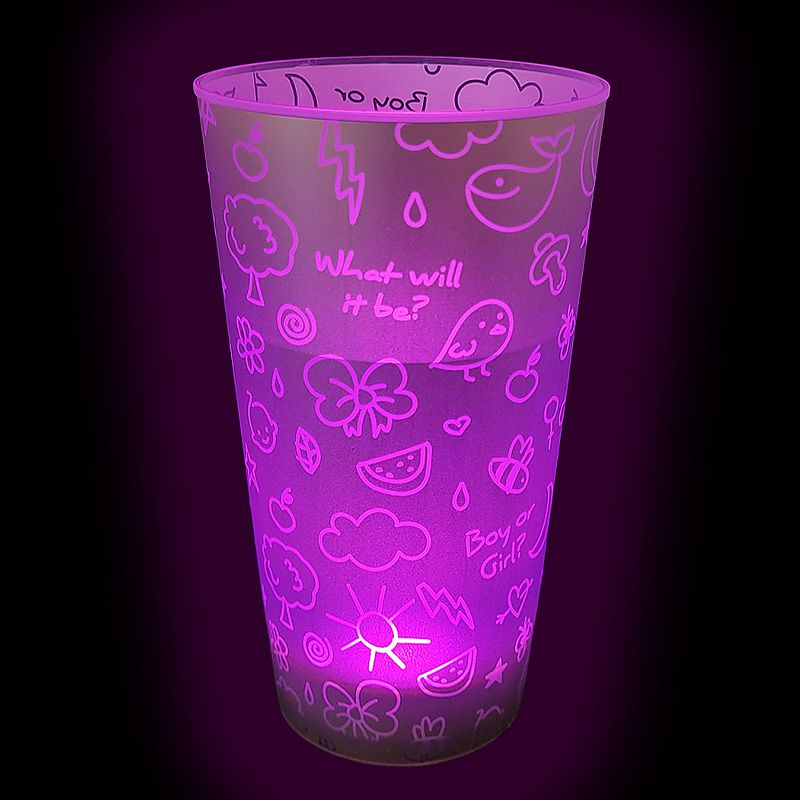 goedkope LED cup gender reveal roze online