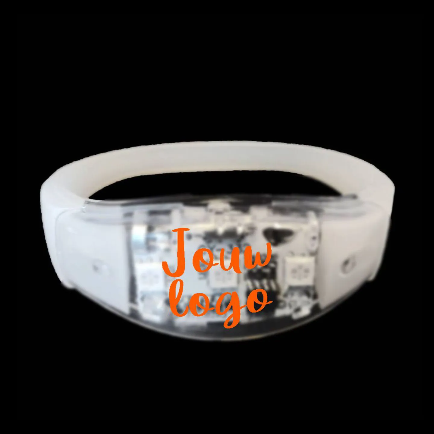 Sound activated LED armband bedrukken.