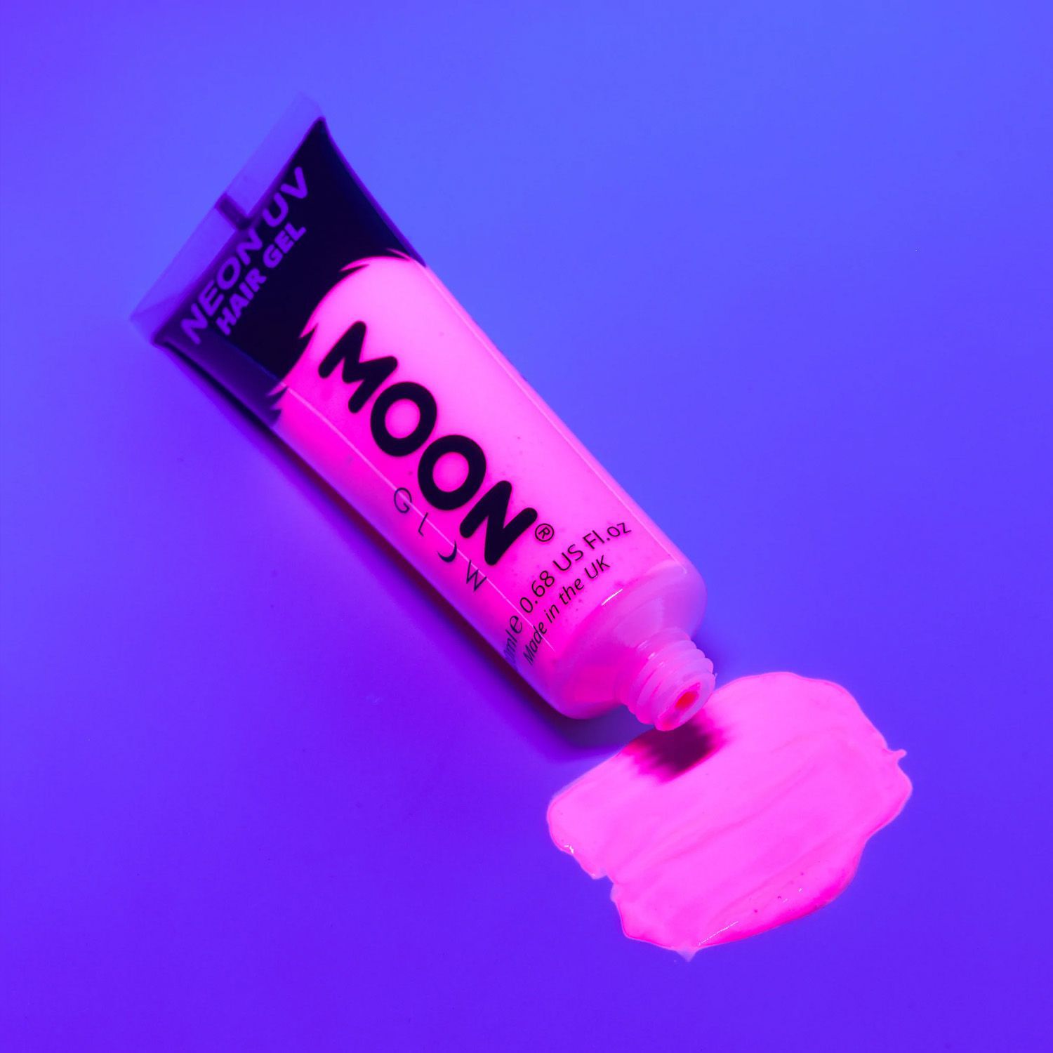 UV lichtgevende haargel 20ml Neon roze KOPEN