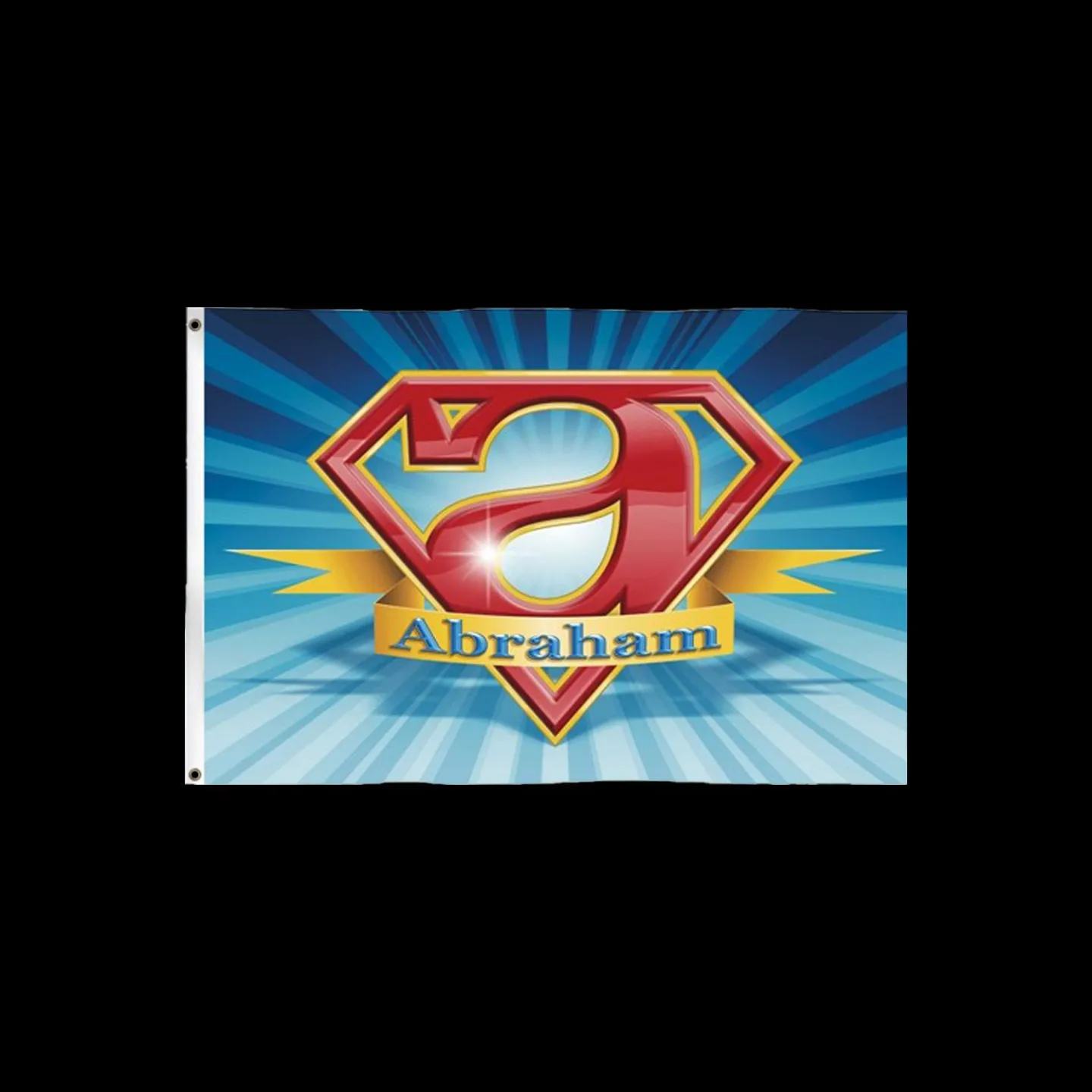 gevelvlag superheld abraham.
