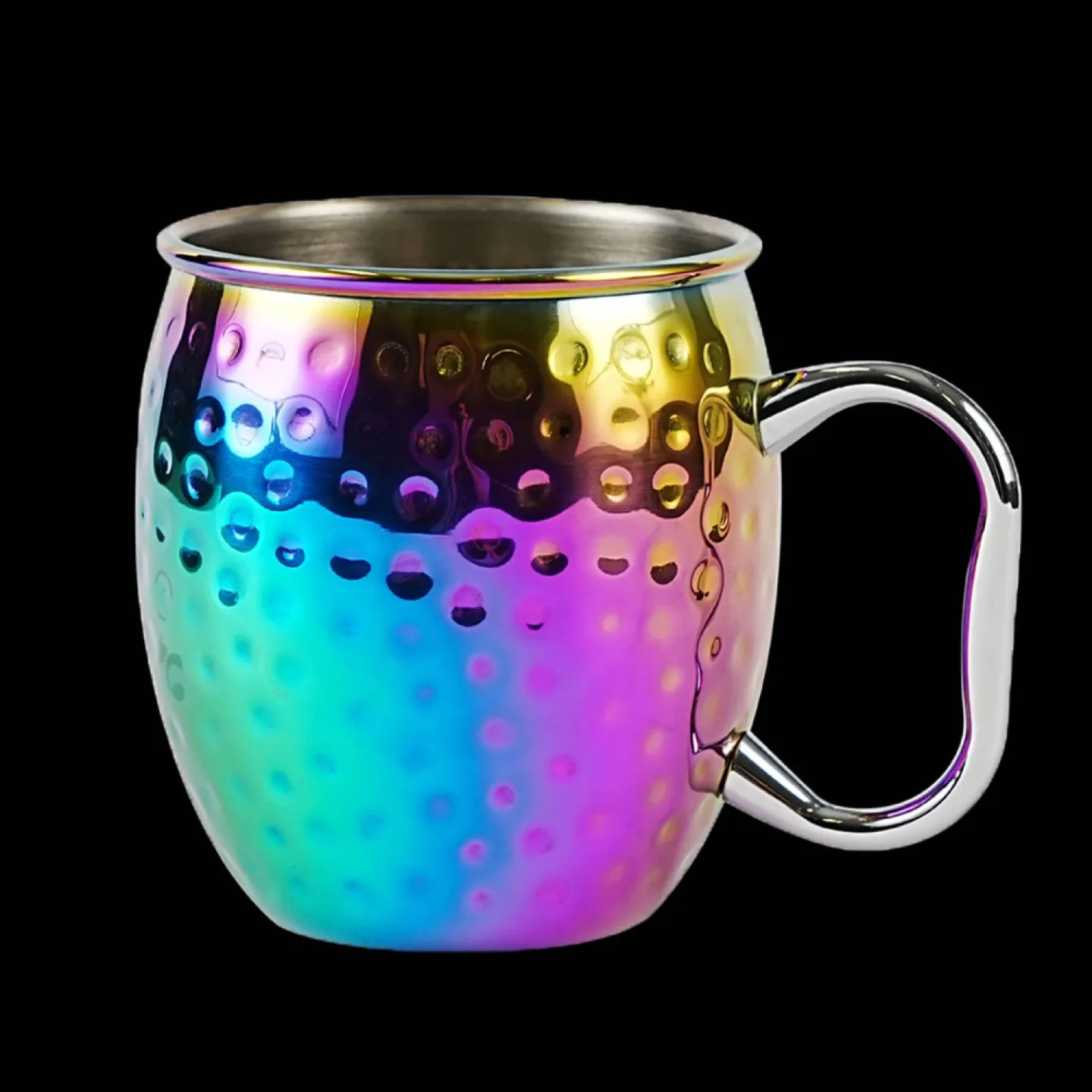Moscow mule beker regenboog.